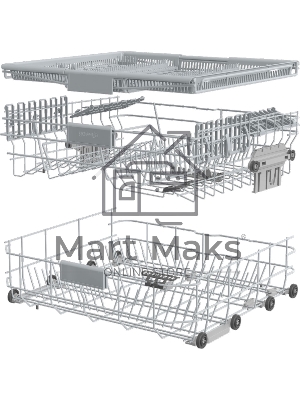Посудомоечная машина Gorenje GS643C90W, белый, 59.5 см, 16 компл., 44 дБ, класс A+++