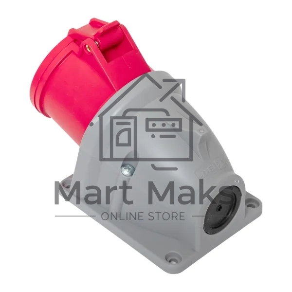 Розетка стационарная наружная EKF 125 ps-125-32-380-PRO PROxima 3Р+РЕ+N 32А 380В IP44