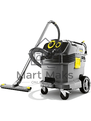 Строительный пылесос Karcher NT 30/1 Tact Te L серый, 1380 Вт, уборка сухая/влажная, пылесборник мешок/контейнер, 30 л