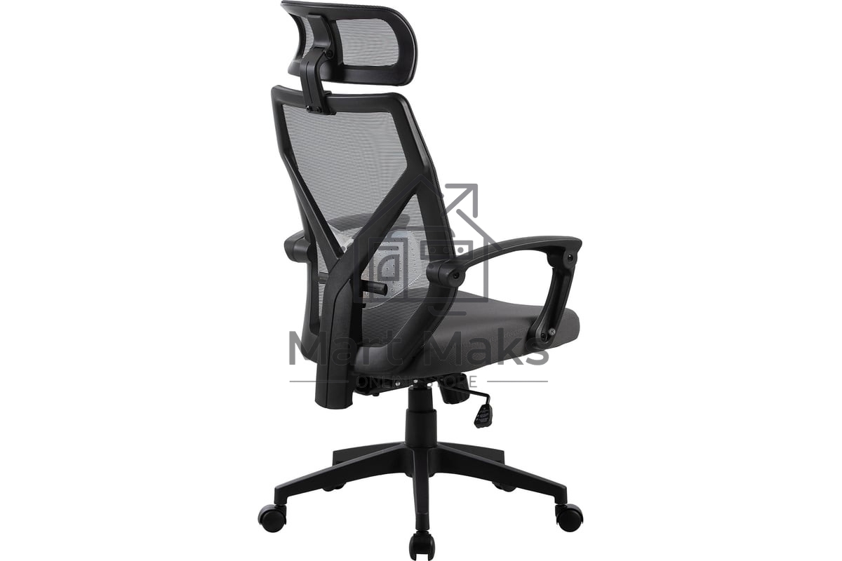 Кресло компьютерное Cactus CS-MC414-BK черный, сетка/ткань