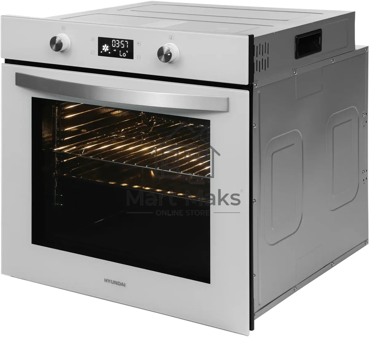 Духовой шкаф Электрический Hyundai HEO 6646 WG белый