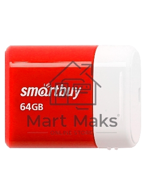 Флешка USB R/W R/W Smartbuy Drive 64 Gb,Smartbuy LARA красный SB64 GbLARA-R