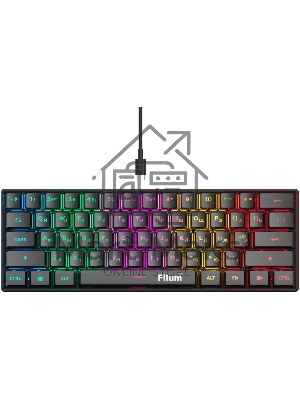 Клавиатура Filum FL-GKBM10 проводная, USB Type-A, чёрный