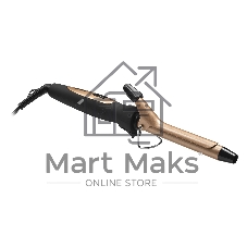 Щипцы для завивки волос BBK BST2500 черный/шампань, 19 мм, 200 °C, 1 режим