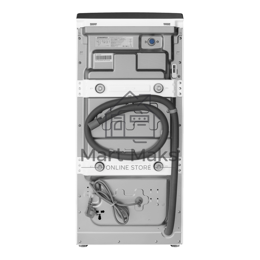Стиральная машина Maunfeld MFWM127ISWH белый, загрузка вертикальная 7 кг, 1200 об/мин., класс: А+++