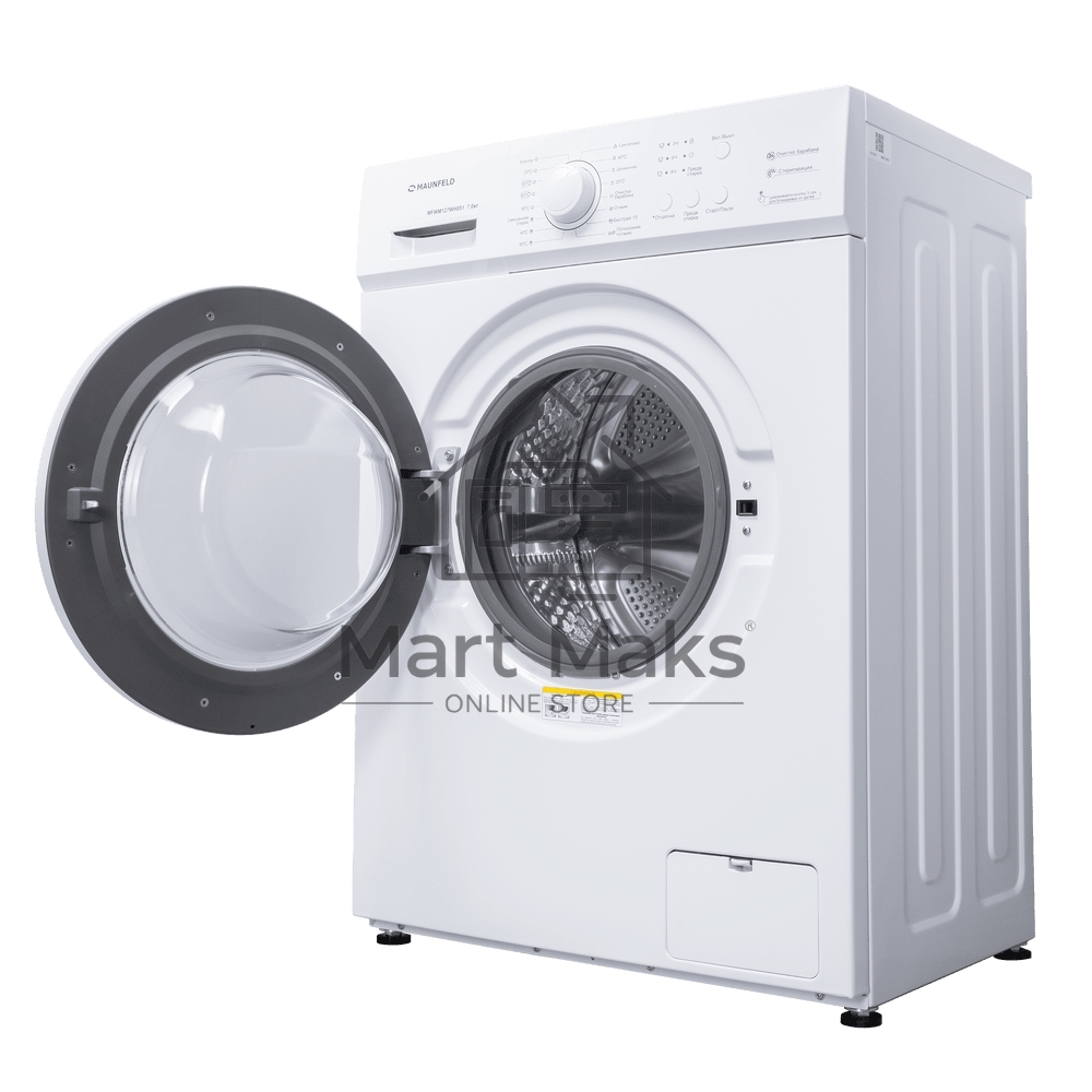 Стиральная машина Maunfeld MFWM127WH051 белый, загрузка фронтальная 7 кг, 1200 об/мин., класс: А+++