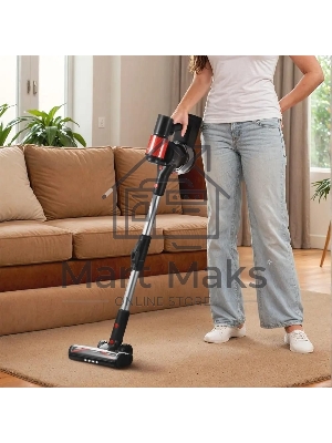 Пылесос Kitfort КТ-5389 450Вт черный/красный