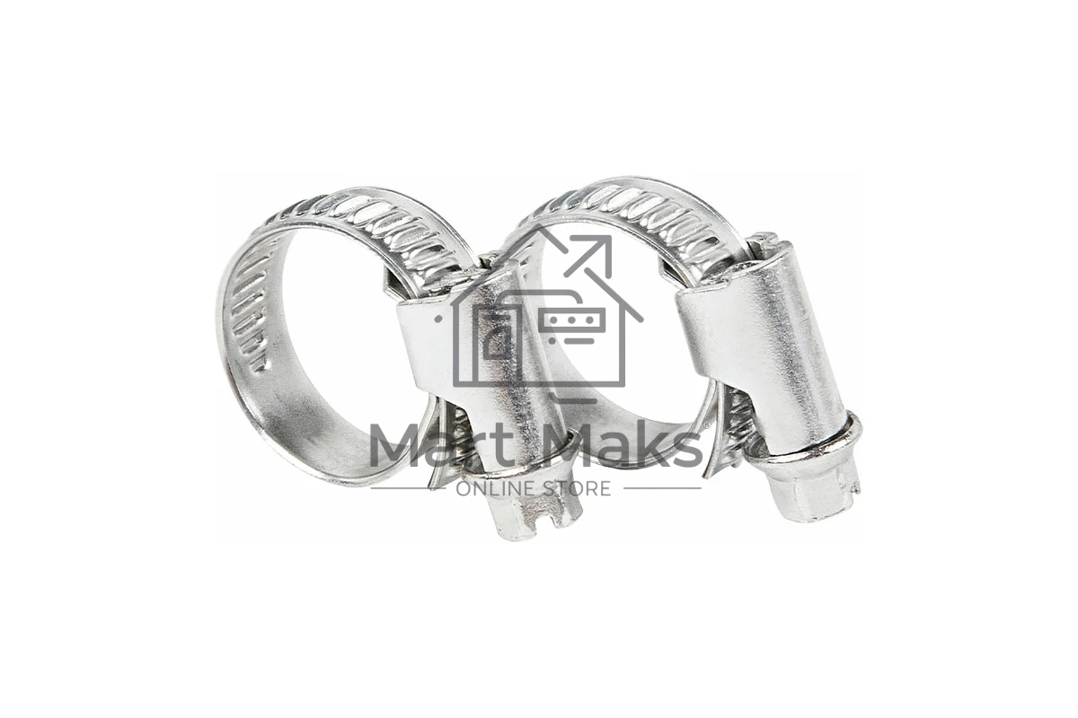 Хомут стальной Rexant червячный 12-20