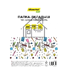 Папка-вкладыш Silwerhof Eco глянцевые А4+ 22мкм (упаковка: 100 шт)