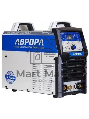 Сварочный аппарат Аврора Система 200 AC/DC ПУЛЬС инвертор ММА 5.2кВт