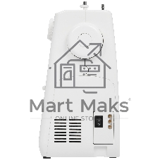 Швейная машина Janome 1543 белый/розовый, электромеханическая, вертикальный качающийся, 17 операций, петля полуавтомат