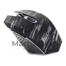 Мышь беспроводная Qumo Edge M17 черный, 2400 dpi, радиоканал, USB, кнопки - 6