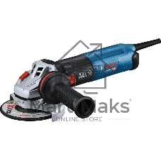 Угловая полировальная машина Bosch GWS 17-125 SB 1700Вт D125мм (06017D0700)