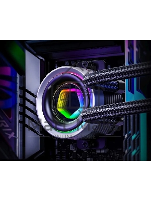 Система жидкостного охлаждения ID-Cooling FX240 INFINITY ARGB черный 120мм алюминий+медь 2000rpm 27.2db 4-pin 300W