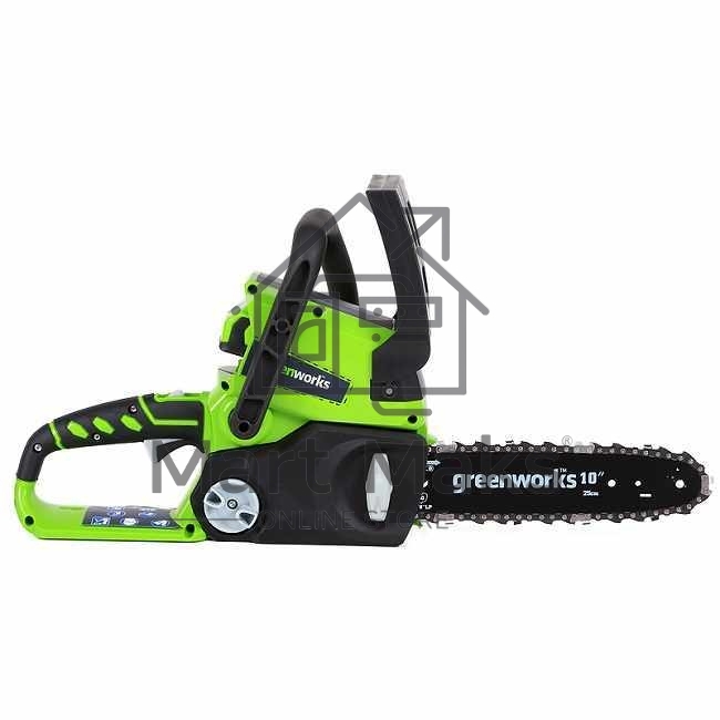 Цепная пила аккумуляторная GreenWorks G24CS25K2, 24V, 25см, c АКБ 2Ач и ЗУ (2007707UA)