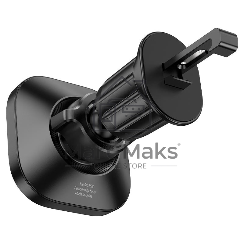 Автомобильный держатель HOCO H28 Rainbow магнитный на воздуховод черный