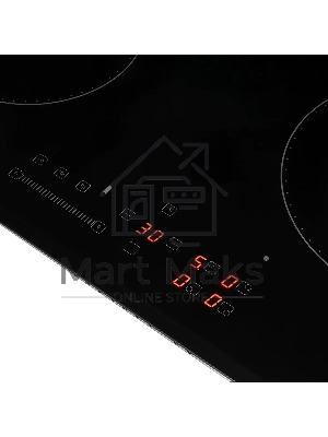 Электрическая варочная панель Hyundai HHE 6451 BG Hi-Light, независимая, черный