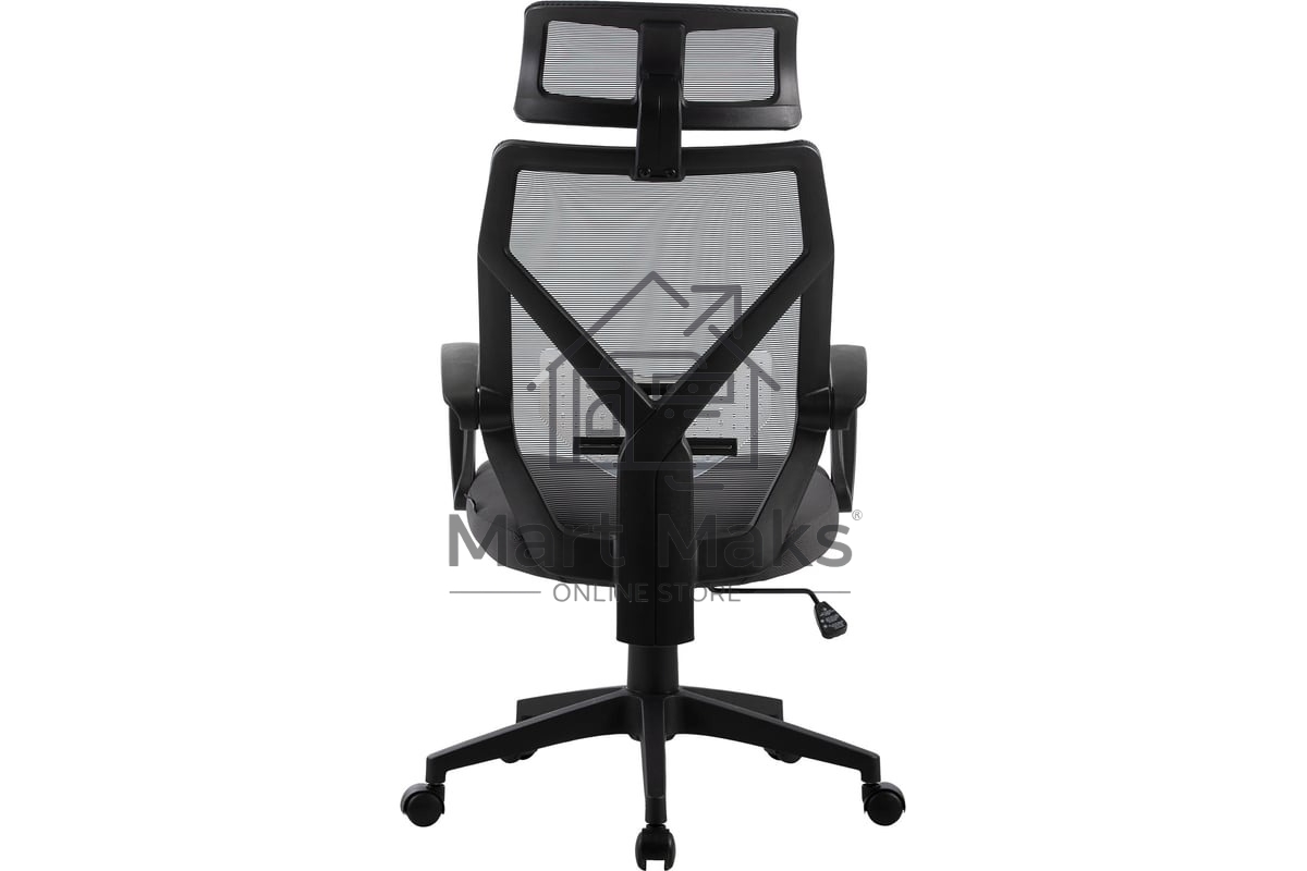 Кресло компьютерное Cactus CS-MC414-BK черный, сетка/ткань