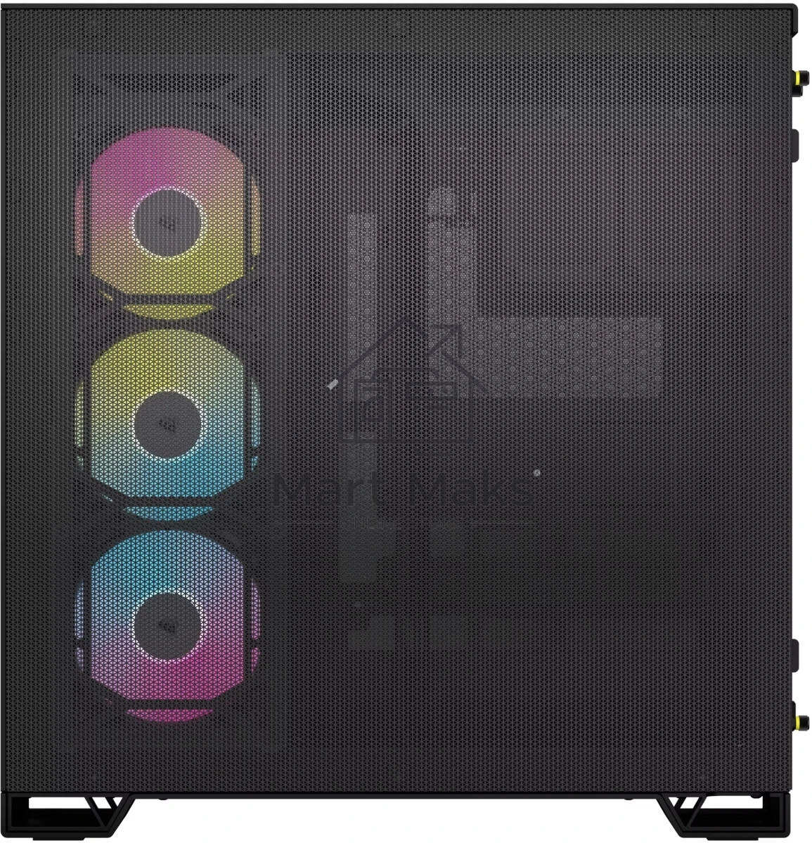 Компьютерный корпус без блока питания Case Corsair iCUE LINK 6500X RGB, Midi-Tower, TG, 3x120mm RGB, 4xUSB-A 3.2, 1xUSB 3.2 Type-C, E-ATX, ATX, mATX, mITX черный