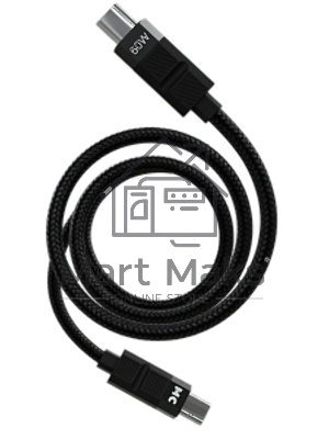 Дата-кабель MORE CHOICE (4620202554987) K87aa 2м USB 3.0A PD60W для Type-C Type-C- 2м, черный