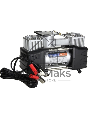 Компрессор NOVA BRIGHT АК-75 двухпоршневой, пластиковый кейс с инструментами 36448