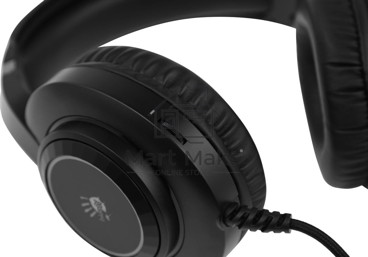 Гарнитура проводная с микрофоном A4 Bloody G220S черный 2м мониторные USB оголовье (G220S USB, BLACK)