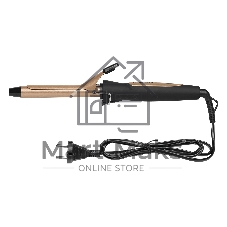 Щипцы для завивки волос BBK BST2500 черный/шампань, 19 мм, 200 °C, 1 режим