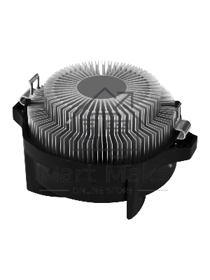 Кулер для процессора Arctic Alpine 23 серебристый, 90 мм, алюминий, 2000 об/мин, 22.5 дБ, 4 pin, 65 Вт, 65 мм