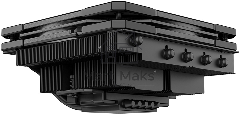 Кулер ID-COOLING IS-55 ARGB черный 120мм алюминий+медь 2000rpm 31.5db 4-pin 125W 55мм