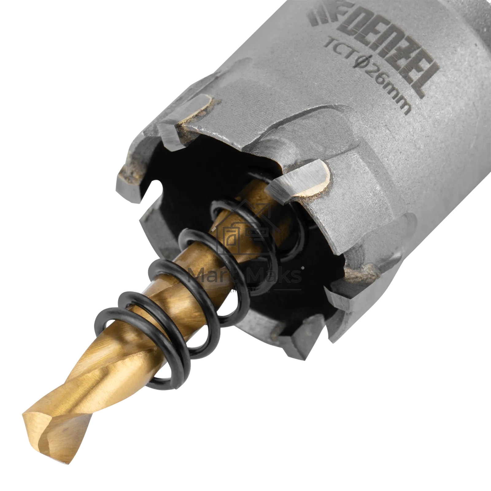 Коронка по металлу Denzel твердосплавная, 26 мм