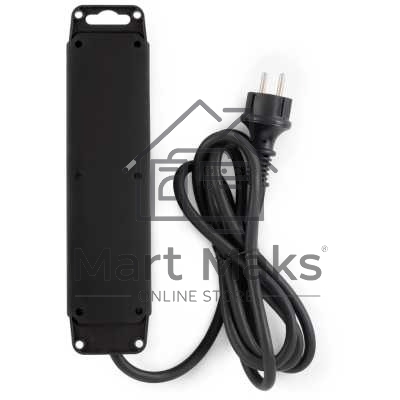 Сетевой фильтр Buro 300MDP-3-B 3 м, 3 розетки, черный, коробка