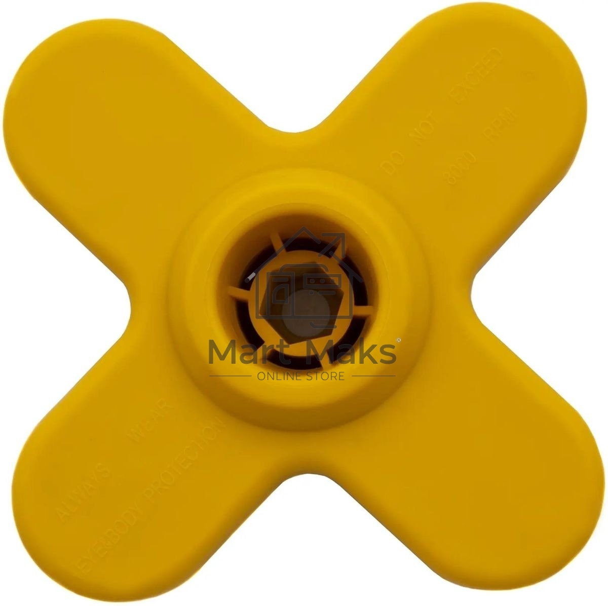 Головка триммерная универсальная гайка Denzel М10х1, 25 левая