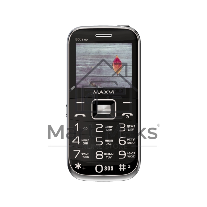 Мобильный телефон Maxvi B6ds up черный