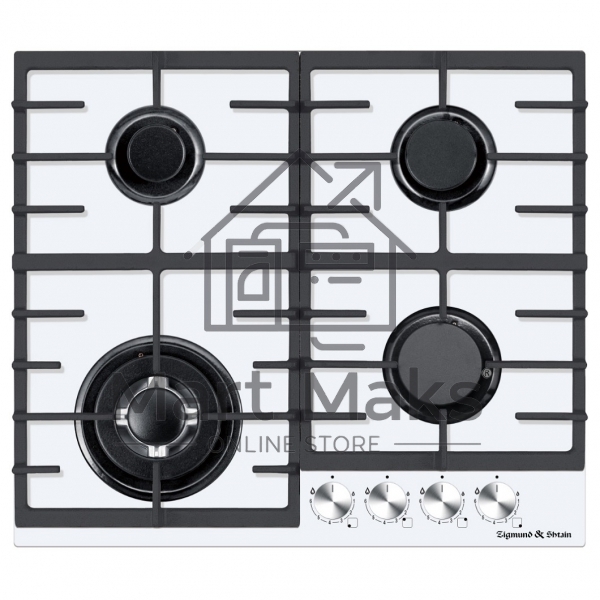 Газовая варочная панель Zigmund & Shtain M 28.6 W белый