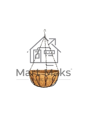 Кашпо подвесное Palisad, с кокосовой корзиной, диаметр 30 см