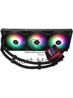 Система жидкостного охлаждения Thermalright Frozen Warframe ULTRA 360 ARGb Soc-AM5/AM4/1151/1200/2066/2011/1700 черный 4-pin 29.6dB Al LCD Ret (F-WFRAME-ULT-360-BL-ARGb)
