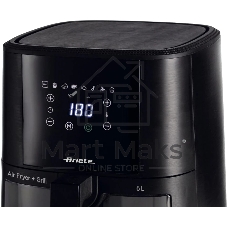 Аэрофритюрница Ariete Air fryer 4626/00 черный, 1300 Вт, 6 л, сенсор, 8 программ