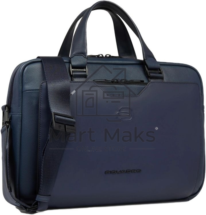 Деловая сумка мужская Piquadro Ael CA6920S142/BLU с отделением для ноутбука 14