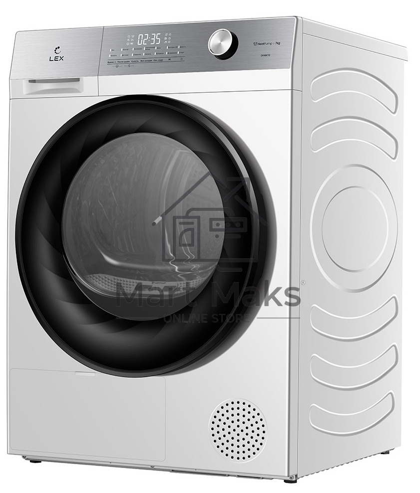 Сушильная машина Lex LDM07WH duo кл.энер.:A++ макс.загр.:7кг белый (CHHI000022)