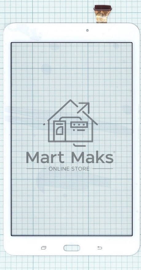 Сенсорное стекло (тачскрин) для Samsung Galaxy Tab E 8.0 SM-T377, белое