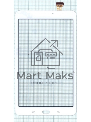 Сенсорное стекло (тачскрин) для Samsung Galaxy Tab E 8.0 SM-T377, белое