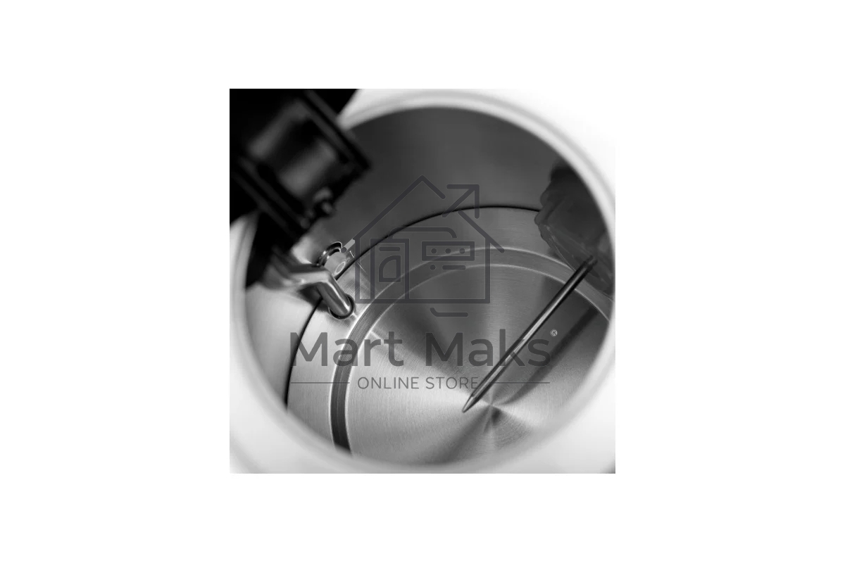 Чайник электрический BRAYER BR1005YE . 2200Вт, STRIX, сталь окраш, термометр,роз.