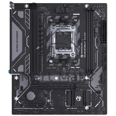 Материнская плата MAXSUN Challenger B650M, AM5, AMD B650, 2xDDR5, 3xSATA, 1xM.2, 1xPCIe 4.0 x16, DisplayPort, HDMI, 1x1Gb LAN, 3x3.5 мм, 5.1, microATX