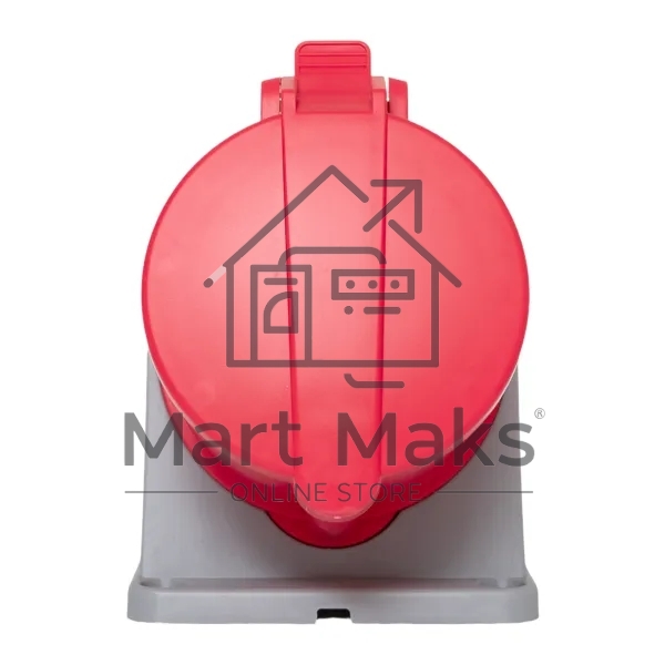 Розетка стационарная наружная EKF 125 ps-125-32-380-PRO PROxima 3Р+РЕ+N 32А 380В IP44