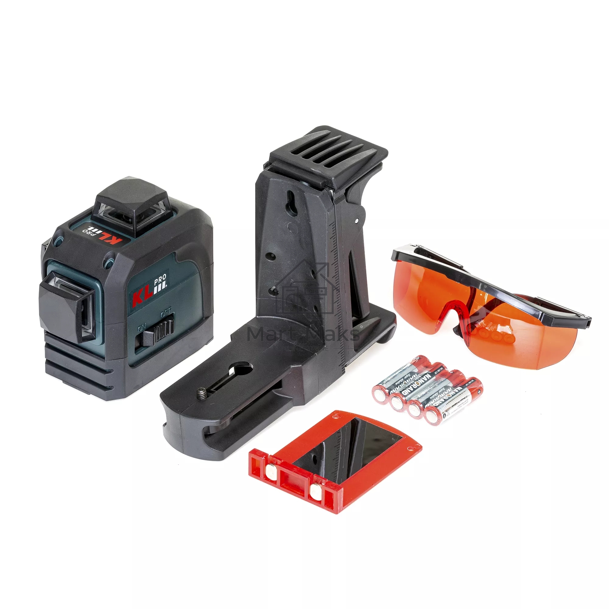 Уровень лазерный Klpro KLLZR93 2кл.лаз. 635нм цв.луч. красный 3луч.