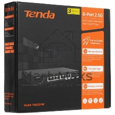Коммутатор Tenda TEM2010F, 8×2.5 Гбит/с + 2×2.5 Гбит/с SFP, неуправляемый
