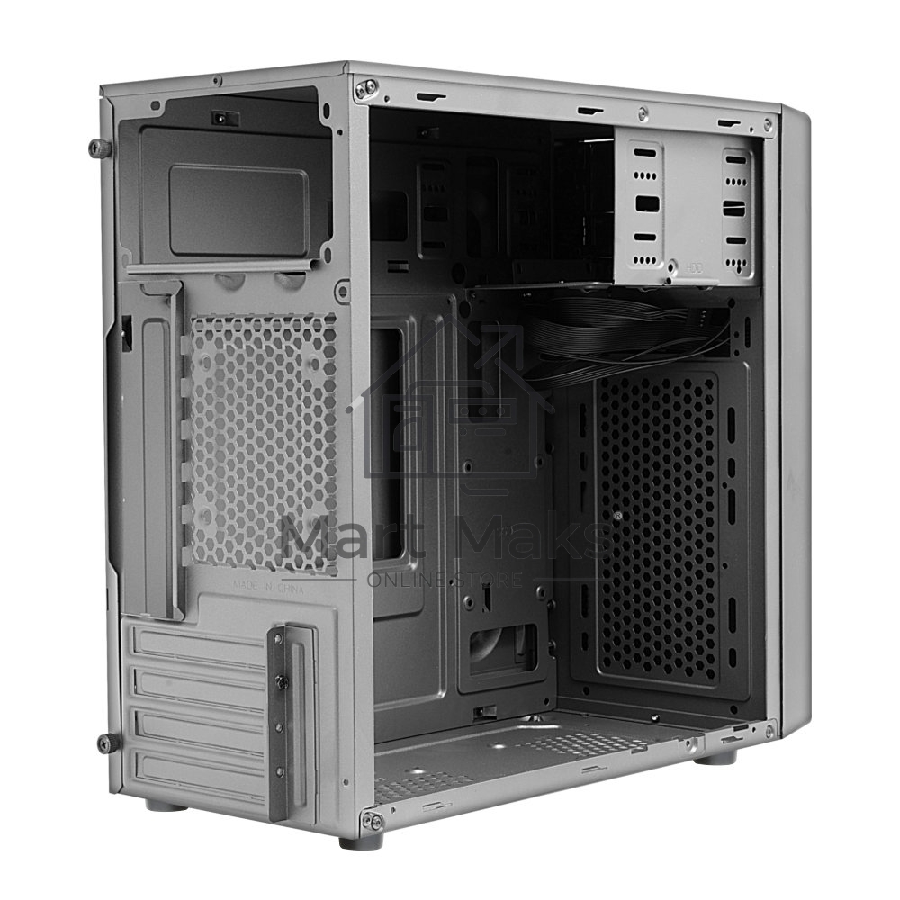 Компьютерный корпус Ginzzu D180 2*USB 2.0,AU w/o PSU