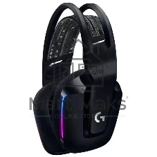 Гарнитура проводная с микрофоном Logitech G733 Lightspeed черный мониторные Radio оголовье (981-000867)