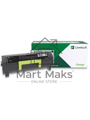 Картридж лазерный Lexmark черный для MS521, MS621, MX521, MX522, MX622 25000 стр.