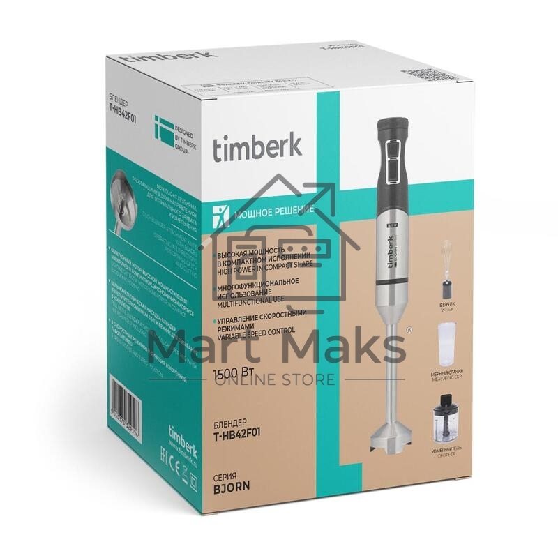 Блендер Timberk T-HB42F01 (черный)